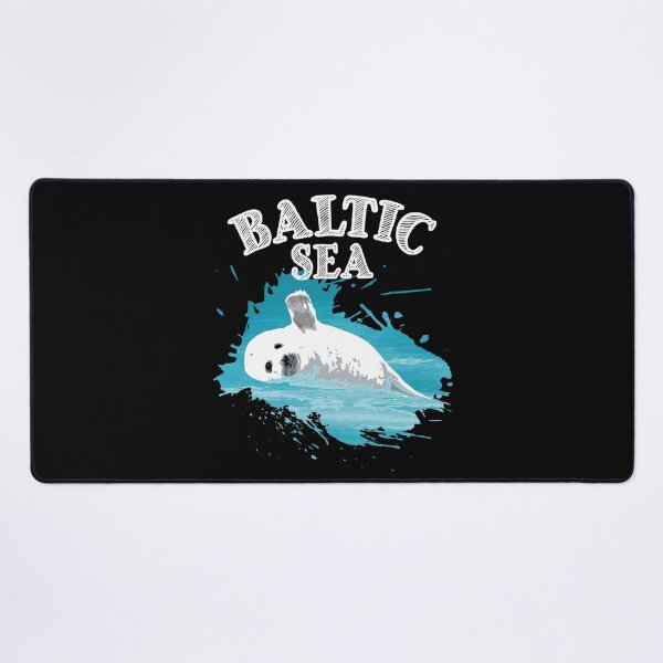 Item preview, Baltic Sea vacation with seal seal in the sea designed and sold by Denis Rösler.