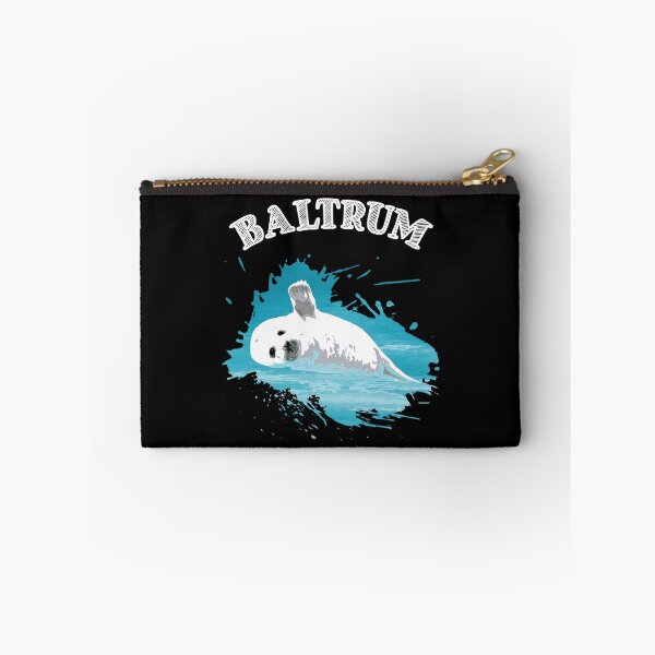 Item preview, Baltrum North Sea island with seal harbor seal in the sea designed and sold by Denis Rösler.