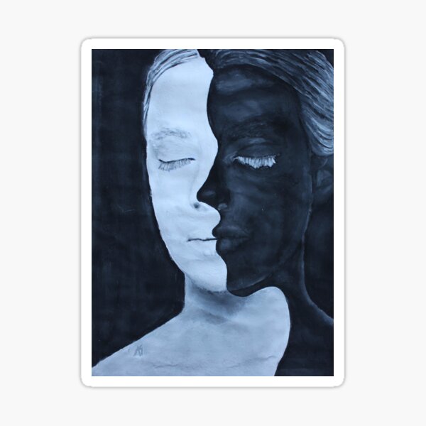 Monochromatic Profile Sticker