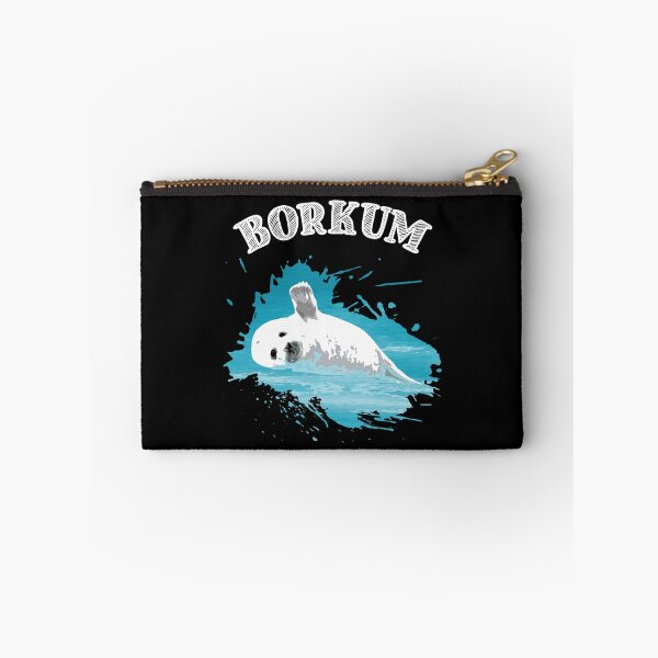 Item preview, Borkum North Sea island with seal seal in the sea designed and sold by Denis Rösler.