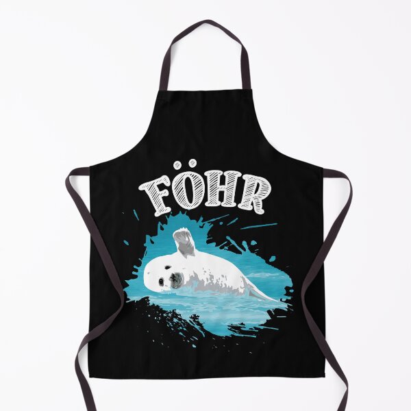 Item preview, Foehr North Sea island with seal seal in the sea designed and sold by Denis Rösler.