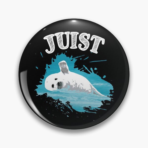 Item preview, Juist North Sea island with seal harbor seal in the sea designed and sold by Denis Rösler.