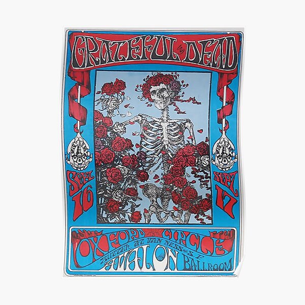 BEST SELLER TENGKORAK MATI 1966 San Francisco Poster Poster