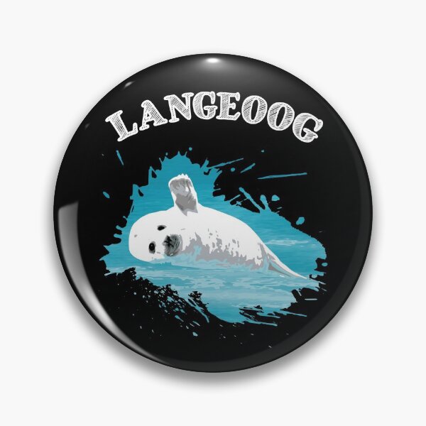 Item preview, Langeoog North Sea island with seal seal in the sea designed and sold by Denis Rösler.