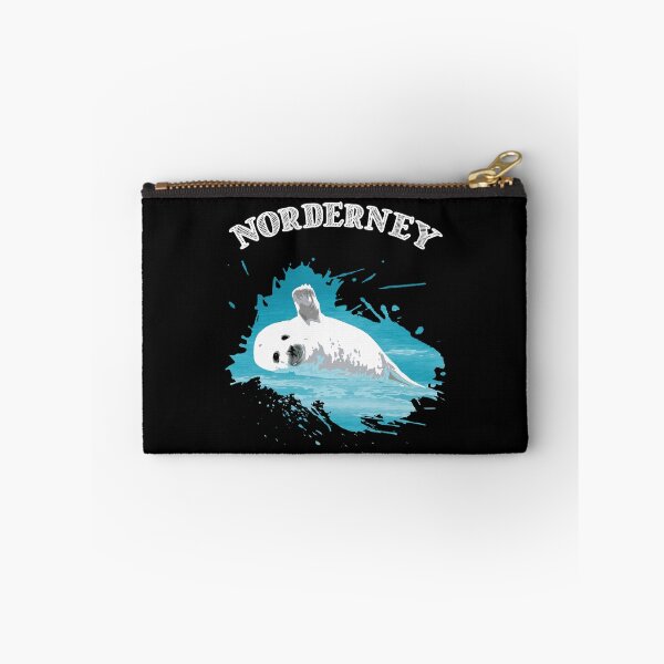 Item preview, Norderney North Sea island with seal seal in the sea designed and sold by Denis Rösler.