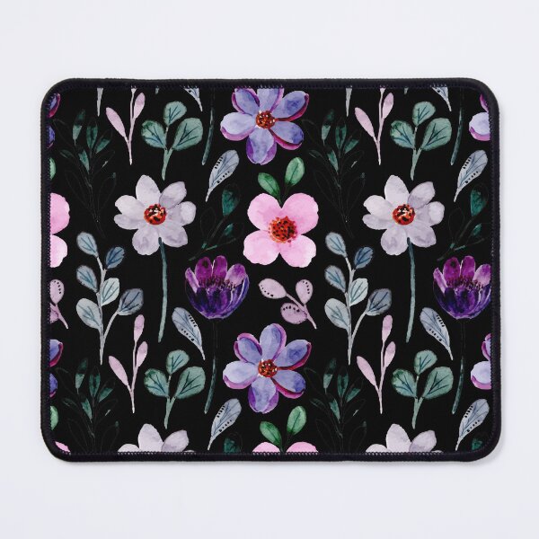 Item preview, Pink, purple Boho aesthetic watercolor flowers,,  iPhone and Samsung Galaxy case cover designed and sold by RoManSmArt.