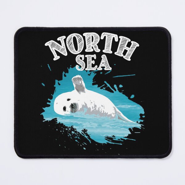 Item preview, North Sea coast vacation with seal seal in the sea designed and sold by Denis Rösler.