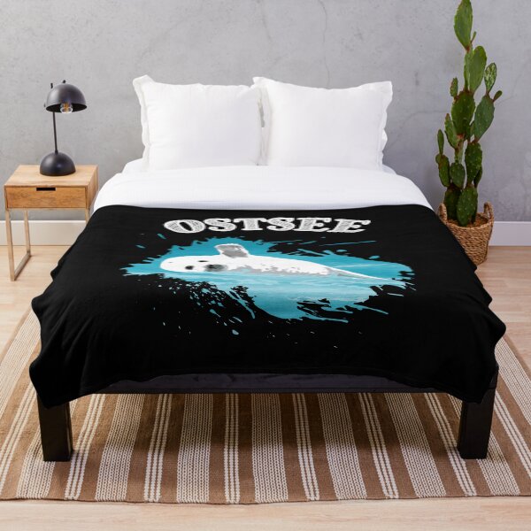 Item preview, Baltic Sea coast vacation with seal seal in the sea designed and sold by Denis Rösler.