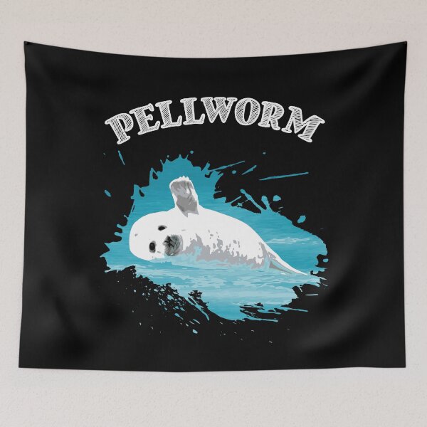 Item preview, Pellworm North Sea island with seal harbor seal in the sea designed and sold by Denis Rösler.