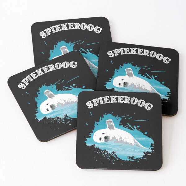 Item preview, Spiekeroog North Sea island with seal seal in the sea designed and sold by Denis Rösler.