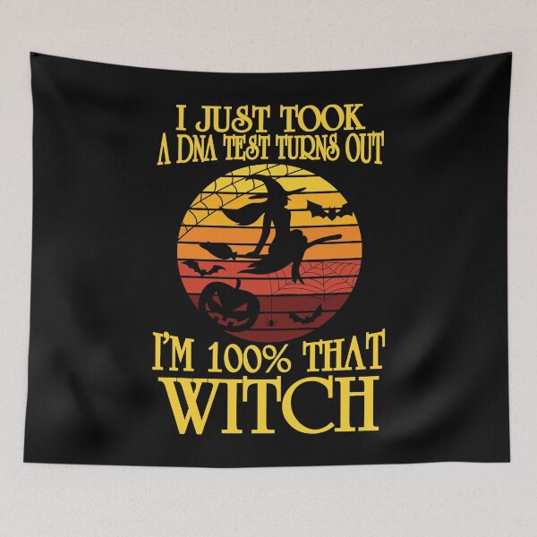 Item preview, Im 100 That Witch Halloween Costume min designed and sold by DeboraSPena.