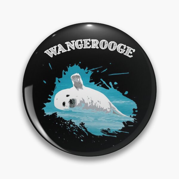 Item preview, Wangerooge North Sea island with seal harbor seal in the sea designed and sold by Denis Rösler.
