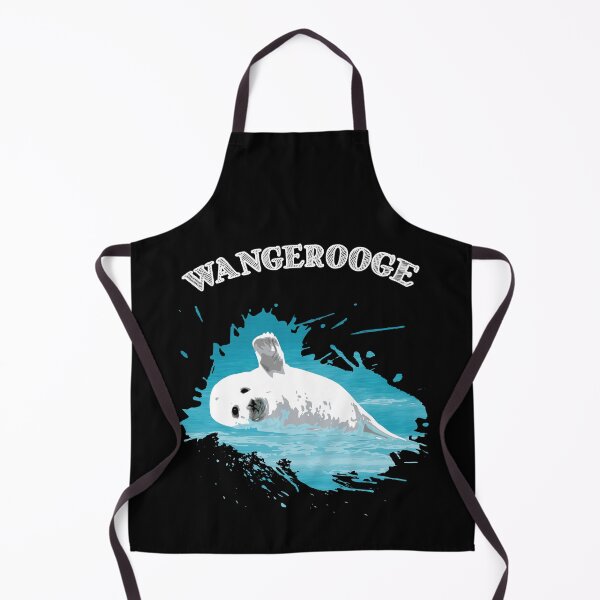 Item preview, Wangerooge North Sea island with seal harbor seal in the sea designed and sold by Denis Rösler.
