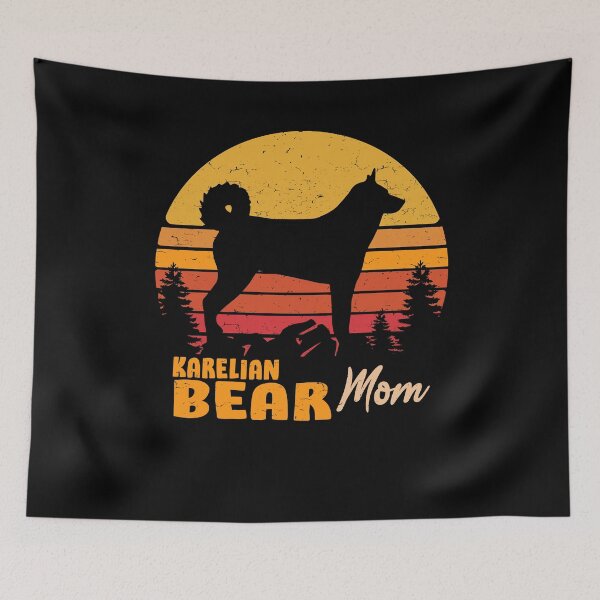 Item preview, Karelian Bear Dog Vintage Retro designed and sold by rafaeltto.