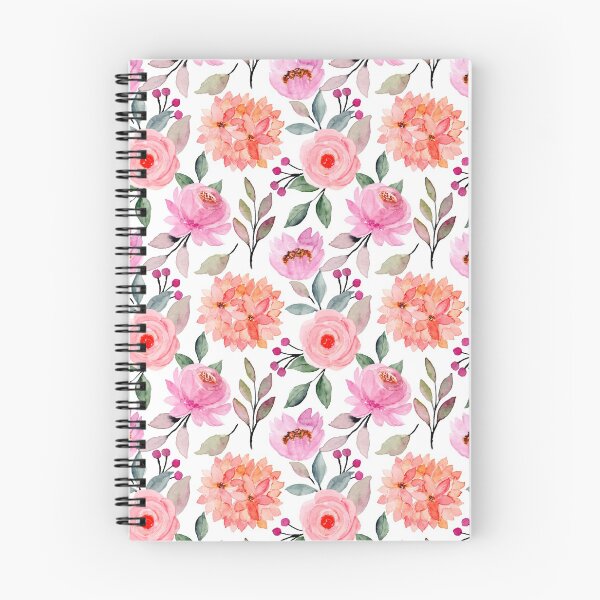 Item preview, Pink, red Boho aesthetic watercolor flowers,,  iPhone and Samsung Galaxy case cover designed and sold by RoManSmArt.
