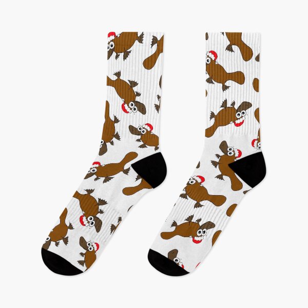 Item preview, Cute Christmas Platypus - on white designed and sold by Adrienne Body.