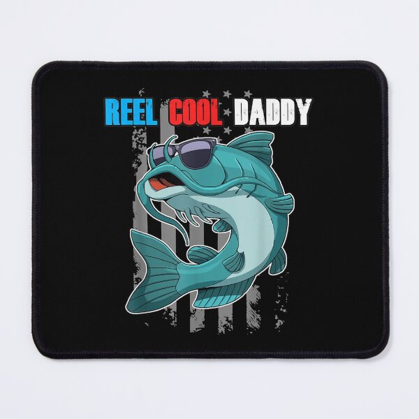 Item preview, Fish In Sunglasses Reel Cool Daddy American Flag Fishing designed and sold by paudels.