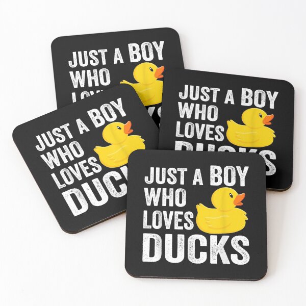 Item preview, Just A Boy Who Loves Ducks Duck Lover Birthday Gifts designed and sold by bessiey23.