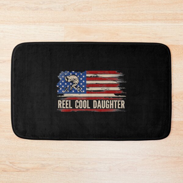 Item preview, Reel Cool Daughter American Usa Flag Fishing Fish Gift designed and sold by paudels.