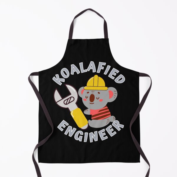 Item preview, Koalafied Engineer - Funny Koala Pun designed and sold by Onewivnacher.