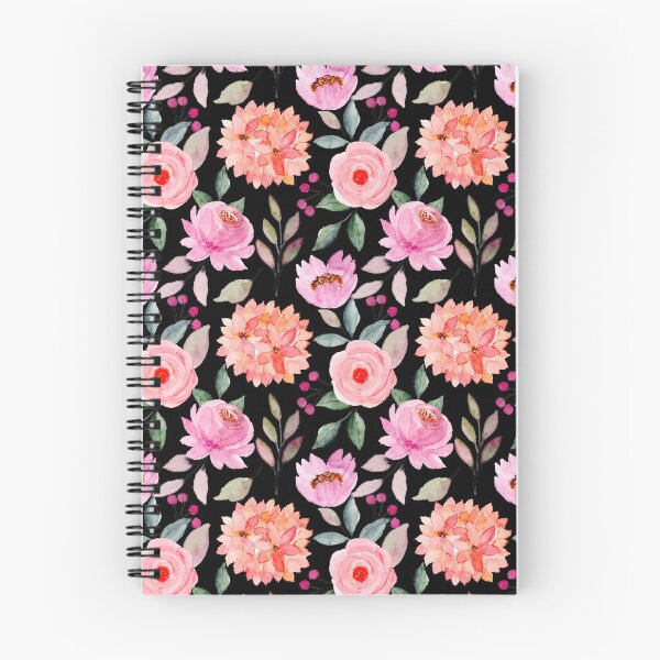 Item preview, Pink, red Boho aesthetic watercolor flowers,,  iPhone and Samsung Galaxy case cover designed and sold by RoManSmArt.