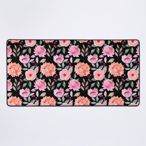 Item preview, Pink, red Boho aesthetic watercolor flowers,,  iPhone and Samsung Galaxy case cover designed and sold by RoManSmArt.