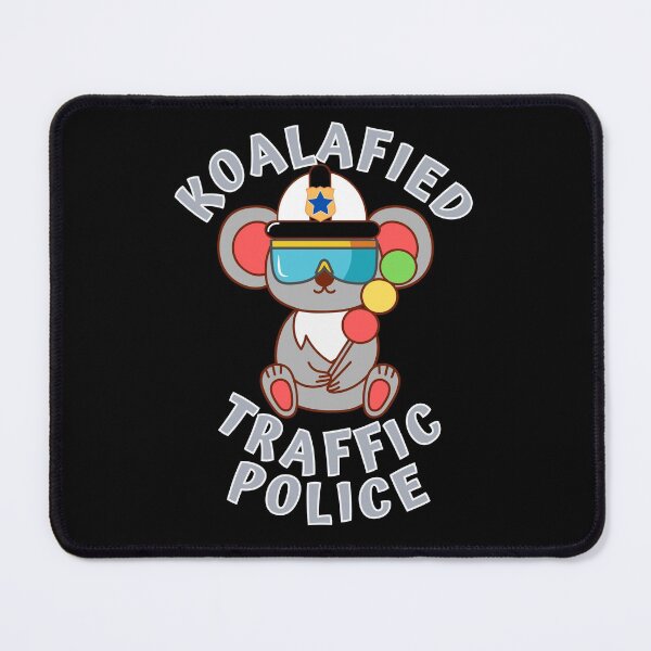 Item preview, Koalafied Traffic Police - Funny Koala Pun designed and sold by Onewivnacher.