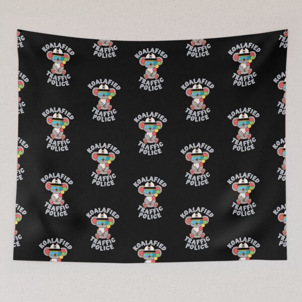 Item preview, Koalafied Traffic Police - Funny Koala Pun designed and sold by Onewivnacher.