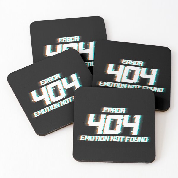 Item preview, Error 404 Emotion Not Found designed and sold by tiffato3.