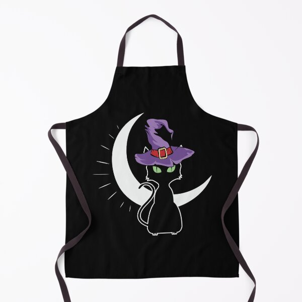 Artikelvorschau, Gruselige Halloween Schwarze Katzenhexe min entworfen und verkauft von KaraSisson.
