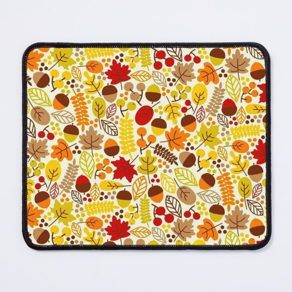 Item preview, Autumn botanical pattern  designed and sold by TheSkullArmy.