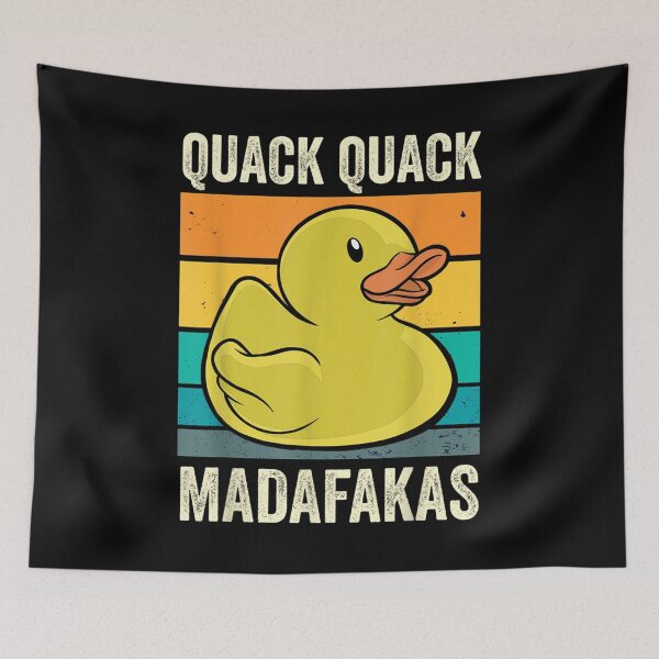 Item preview, Quack Quack Madafakas Ducks Duck Duck Rubber Duck designed and sold by paudels.