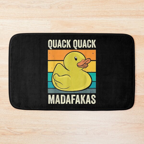 Item preview, Quack Quack Madafakas Ducks Duck Duck Rubber Duck designed and sold by paudels.