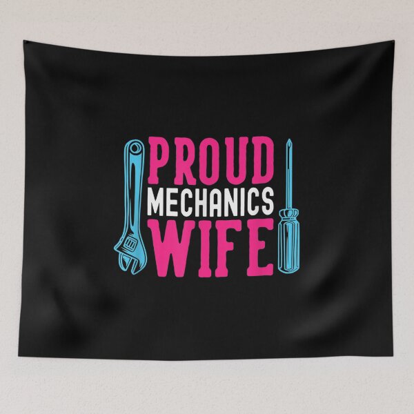 Item preview, Proud Mechanics Wife Maintenance Diesel Car Girl designed and sold by bessiey23.