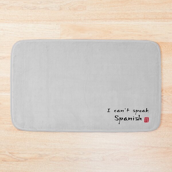Item preview, I can't speak Spanish designed and sold by HONGSOOLSHOP.