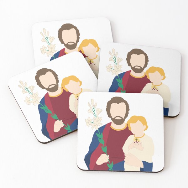 Item preview, St. Joseph and Jesus designed and sold by MereFaith.