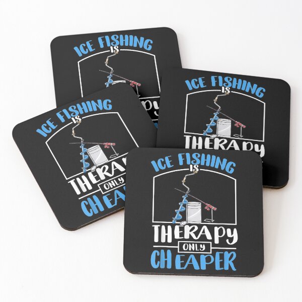 Item preview, Winter Ice Fishing Quote Gift designed and sold by bessiey23.