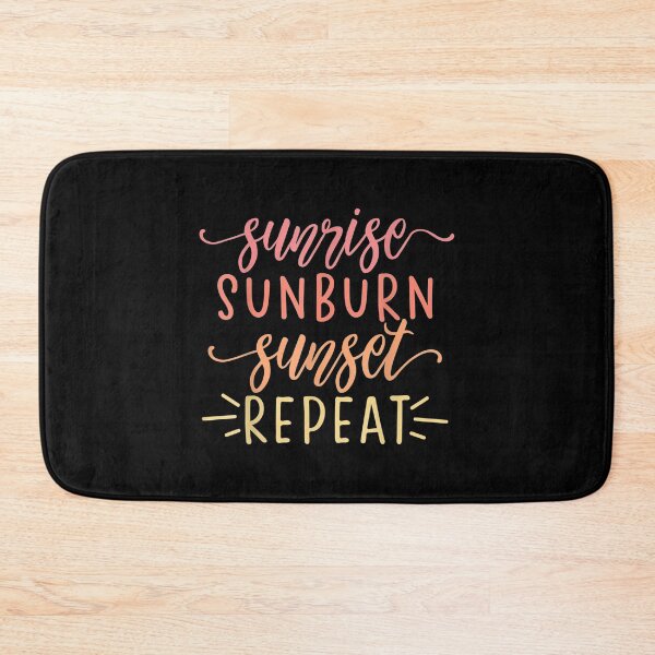 Item preview, Sunrise Sunburn Sunset Repeat designed and sold by paudels.