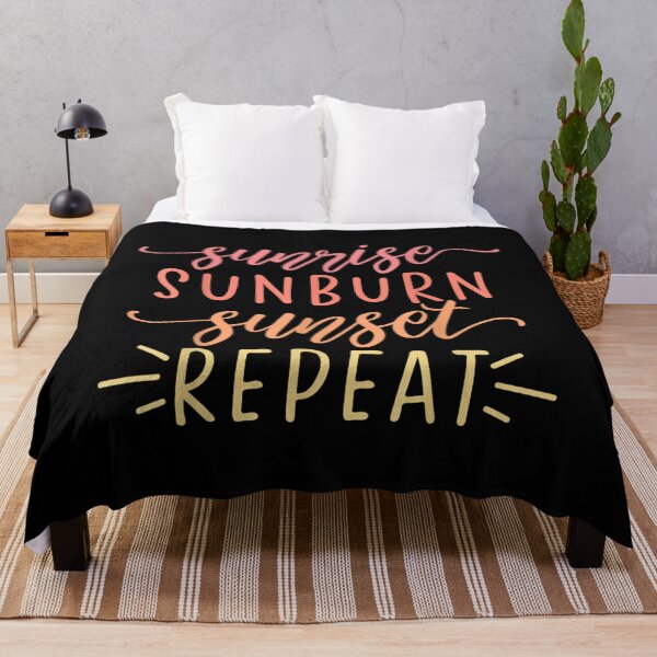 Item preview, Sunrise Sunburn Sunset Repeat designed and sold by paudels.