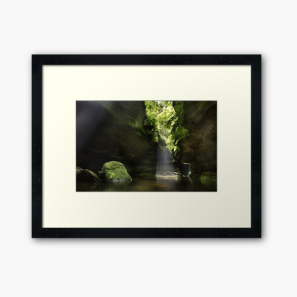 Grand Canyon, Blue Mountains, Australia Framed Art Print