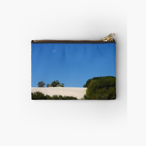 Item preview, moon rising up over the dunes designed and sold by BigAndRed.