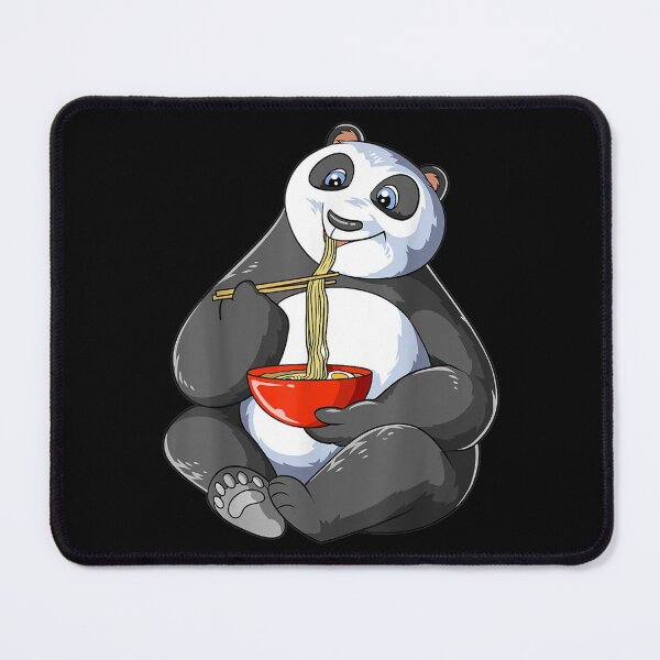 Item preview, Panda Eating Ra Noodles Japanese Panda designed and sold by paudels.