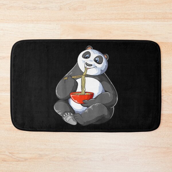 Item preview, Panda Eating Ra Noodles Japanese Panda designed and sold by paudels.