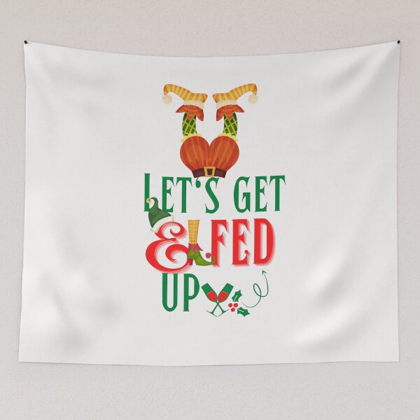 Item preview, Let's get - Christmas elf designed and sold by Hoetoons.