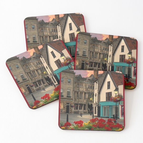 Item preview, Daybreak In Glastonbury Town Centre  designed and sold by Alisonchambers2.
