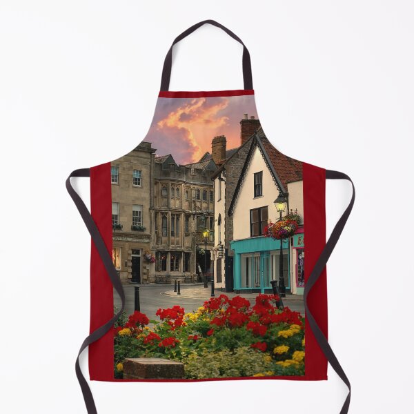 Item preview, Daybreak In Glastonbury Town Centre designed and sold by Alisonchambers2.