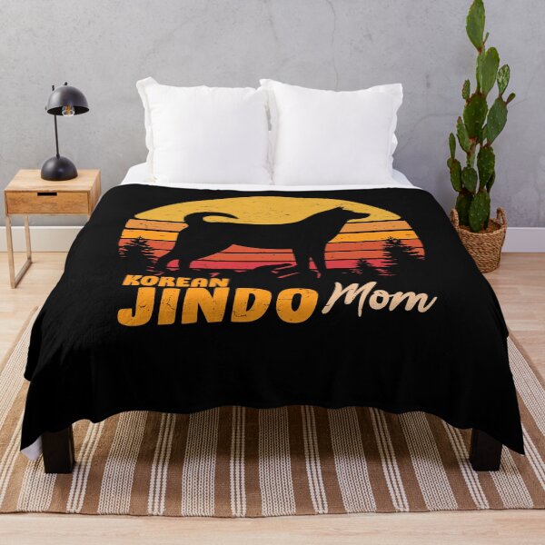 Item preview, Korean Jindoo Dog Vintage Retro designed and sold by rafaeltto.
