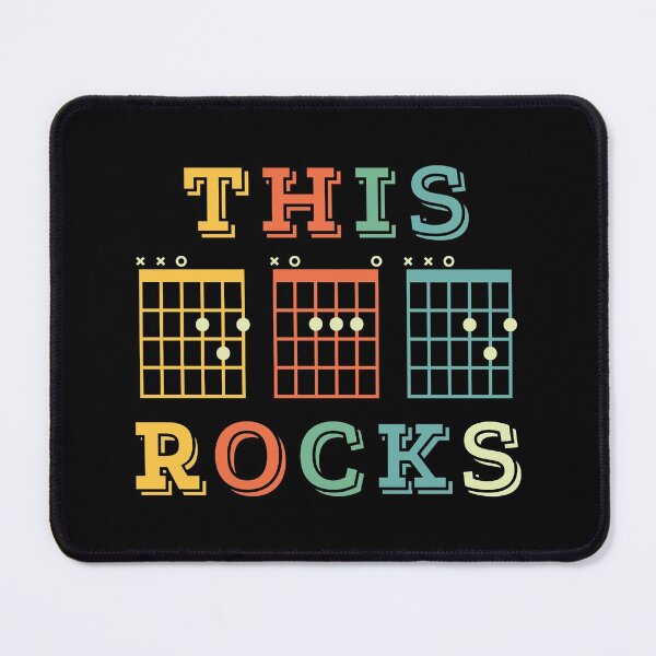 Item preview, This Dad Rocks Guitar DAD Chords Tab Retro Theme designed and sold by nightsworthy.