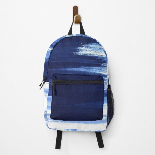 Item preview, Blue, white brush strokes. Painting, pattern, minimalist. designed and sold by JellyBeenzz.