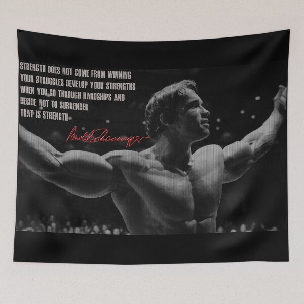 Item preview, arnold schwarzenegger quote designed and sold by denimhambe.